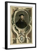 Houbraken Portrait VI-J. Houbraken-Framed Art Print