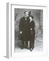 Houdini and Wife-null-Framed Art Print