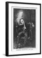Houdini Demonstrates How "Ectoplasm" May be Produced from the Mouth-null-Framed Art Print