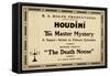 Houdini in the Master Mystery a Super-Serial in Fifteen Episodes-null-Framed Stretched Canvas