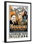 Houdini, Poster Art for Magic Show by Harry Houdini, 1909-null-Framed Photo