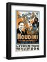 Houdini, Poster Art for Magic Show by Harry Houdini, 1909-null-Framed Photo