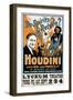 Houdini, Poster Art for Magic Show by Harry Houdini, 1909-null-Framed Photo