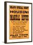 Houdini Poster, Magical Revue-null-Framed Art Print