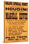 Houdini Poster, Magical Revue-null-Stretched Canvas