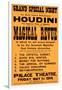 Houdini Poster, Magical Revue-null-Framed Art Print