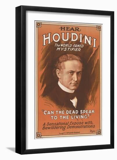 Houdini Poster-null-Framed Art Print