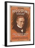 Houdini Poster-null-Framed Art Print