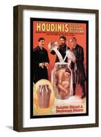 Houdini's Death-Defying Mystery-null-Framed Art Print