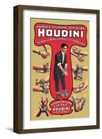 Houdini: The World's Handcuff King and Prison Breaker-null-Framed Art Print