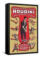 Houdini: The World's Handcuff King and Prison Breaker-null-Framed Stretched Canvas