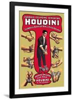 Houdini: The World's Handcuff King and Prison Breaker-null-Framed Art Print