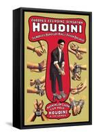 Houdini: The World's Handcuff King and Prison Breaker-null-Framed Stretched Canvas