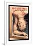 Houdini: Upside Down in the Water Torture Cell-null-Framed Art Print