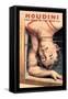 Houdini: Upside Down in the Water Torture Cell-null-Framed Stretched Canvas