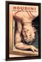 Houdini: Upside Down in the Water Torture Cell-null-Framed Art Print