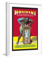 Houdini-null-Framed Art Print