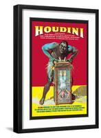 Houdini-null-Framed Art Print