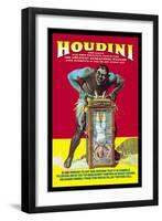 Houdini-null-Framed Art Print