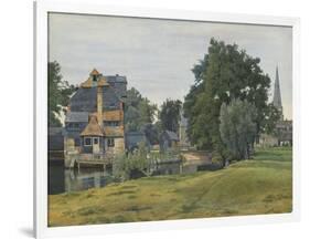 Houghton Mill, Near St Ives, Huntingdonshire, 1889-William Fraser Garden-Framed Giclee Print