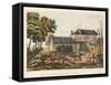 Hougoumont - Burial Ground after the Battle-James Rouse-Framed Stretched Canvas