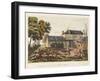 Hougoumont - Burial Ground after the Battle-James Rouse-Framed Giclee Print