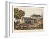 Hougoumont - Burial Ground after the Battle-James Rouse-Framed Giclee Print