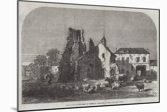 Hougoumont, on the Field of Waterloo-Samuel Read-Mounted Giclee Print