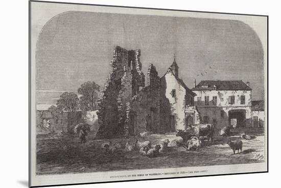 Hougoumont, on the Field of Waterloo-Samuel Read-Mounted Giclee Print