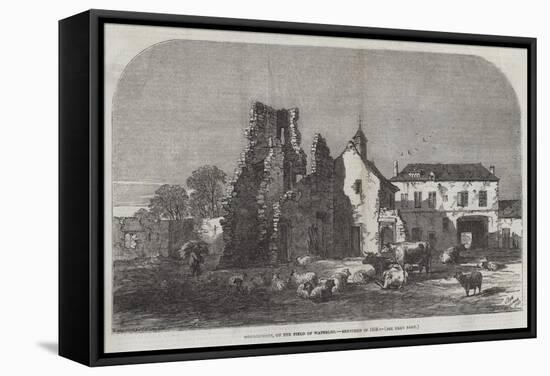Hougoumont, on the Field of Waterloo-Samuel Read-Framed Stretched Canvas