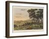 Hougoumont - View of the Wood Skirting the Chateau-James Rouse-Framed Giclee Print