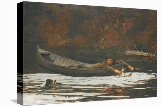 Hound and Hunter, 1892-Winslow Homer-Stretched Canvas