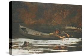 Hound and Hunter, 1892-Winslow Homer-Stretched Canvas