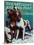 "Hound Dog," Saturday Evening Post Cover, December 9, 1939-Jack Murray-Stretched Canvas