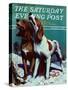 "Hound Dog," Saturday Evening Post Cover, December 9, 1939-Jack Murray-Stretched Canvas