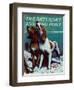 "Hound Dog," Saturday Evening Post Cover, December 9, 1939-Jack Murray-Framed Giclee Print