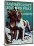 "Hound Dog," Saturday Evening Post Cover, December 9, 1939-Jack Murray-Mounted Giclee Print