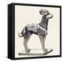 Hound in Body Armour-null-Framed Stretched Canvas