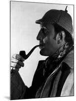 Hound of the Baskervilles Basil Rathbone as Sherlock Holmes, 1939-null-Mounted Photo
