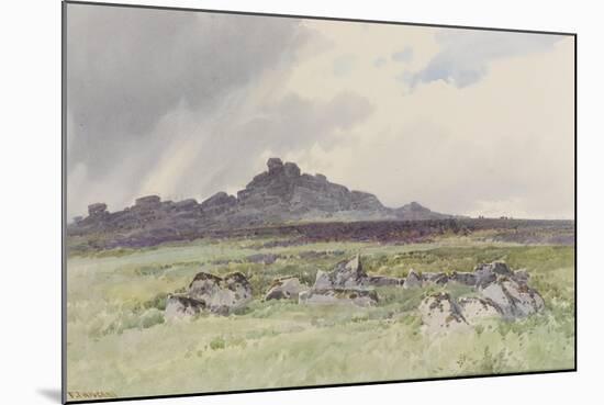 Hound Tor , C.1895-96-Frederick John Widgery-Mounted Giclee Print