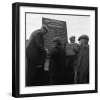 Hound Trailing, One of Cumbrias Oldest and Most Popular Sports, Keswick, 2nd July 1962-Michael Walters-Framed Photographic Print