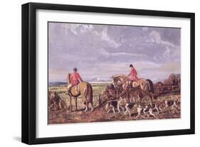 Hounds at the Hunt-William H. Parkinson-Framed Giclee Print