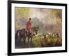 Hounds Away-Michael Lyne-Framed Premium Giclee Print