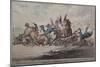 Hounds Throwing Off, 1800-James Gillray-Mounted Giclee Print