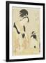 Hour of Snake, Kept Woman, 1798-1799-Kitagawa Utamaro-Framed Giclee Print