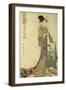 Hour of the Hare [6Am] (U No Koku), from the Series 'The Twelve Hours in Yoshiwara', C.1794-Kitagawa Utamaro-Framed Giclee Print