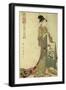 Hour of the Hare [6Am] (U No Koku), from the Series 'The Twelve Hours in Yoshiwara', C.1794-Kitagawa Utamaro-Framed Giclee Print