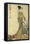 Hour of the Hare [6Am] (U No Koku), from the Series 'The Twelve Hours in Yoshiwara', C.1794-Kitagawa Utamaro-Framed Stretched Canvas