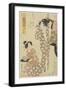 Hour of the Snake (10 AM), 1812-Kikukawa Eizan-Framed Giclee Print