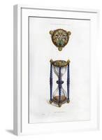 Hourglass, Mid-17th Century-Henry Shaw-Framed Giclee Print